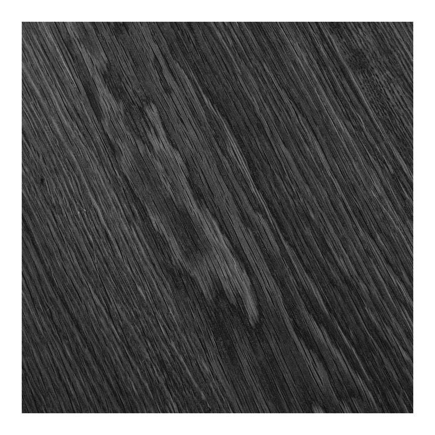 Masă de dining Osaka, ø120 cm - culoare stejar negruMobCenter