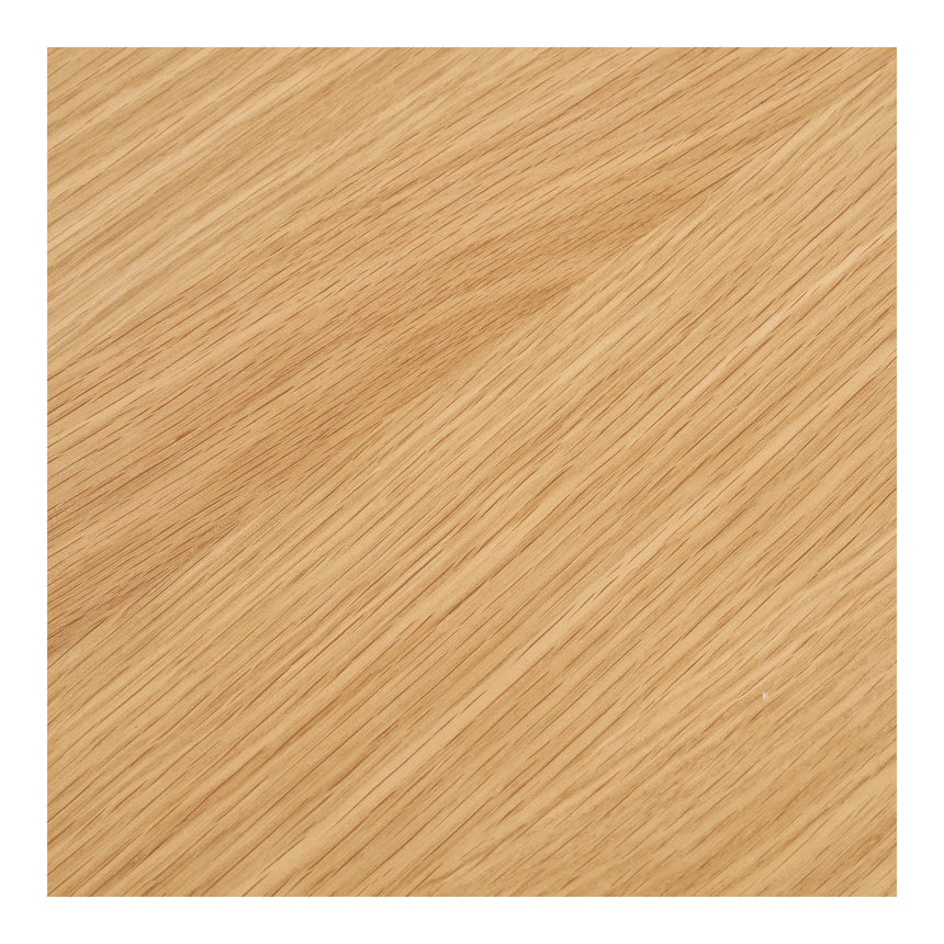 Masă de dining Osaka, ø140 cm - culoare stejar naturMobCenter