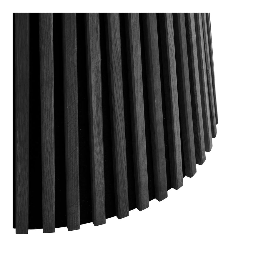 Masă de dining Osaka, ø140 cm - culoare stejar negruMobCenter