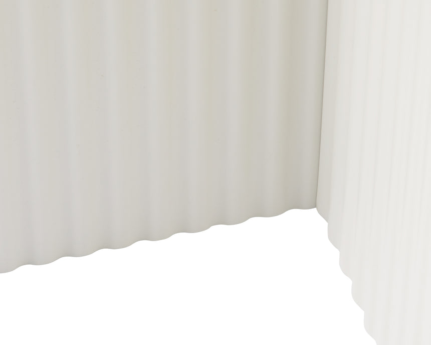 Masă de dining PALMA Ø110 cm, culoare greigeMobCenter