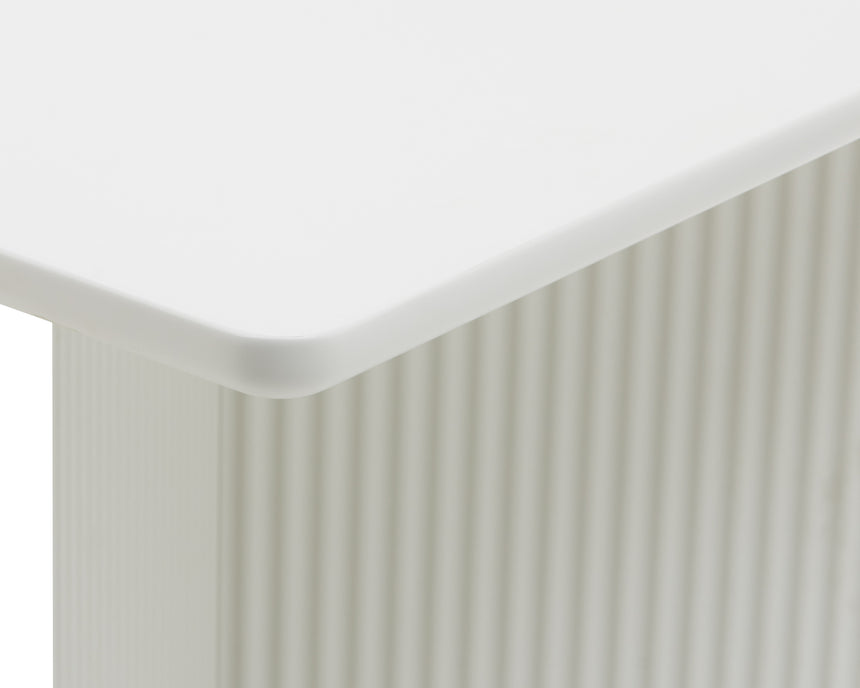 Masă de dining PALMA 90x200 cm, culoare greigeMobCenter