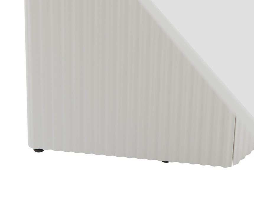 Masă de dining PALMA 90x200 cm, culoare greigeMobCenter