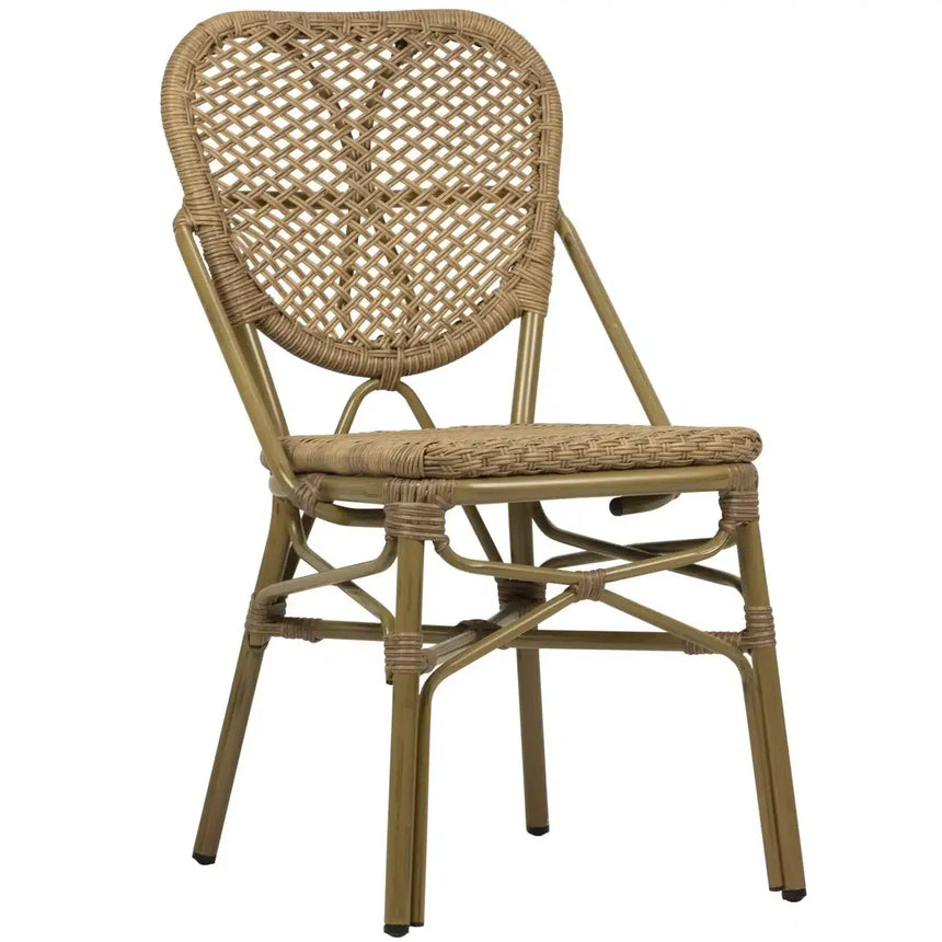 Mende scaun de terasa pentru exterior culoare naturalMobCenter