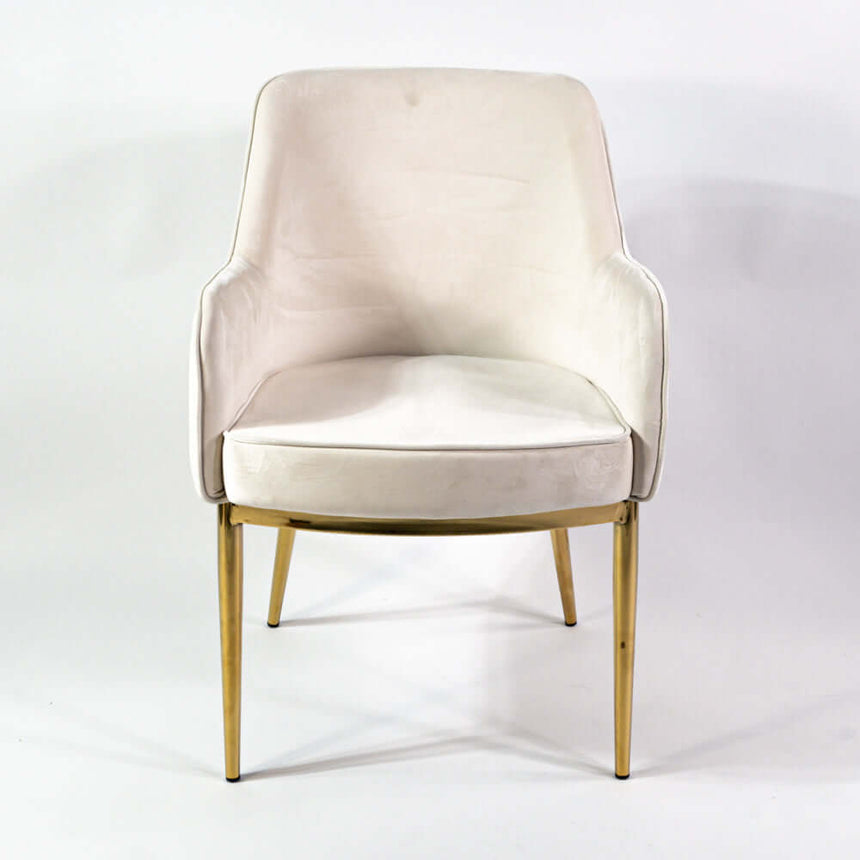 Nolan scaun de dining premium, culoarea cremMobCenter