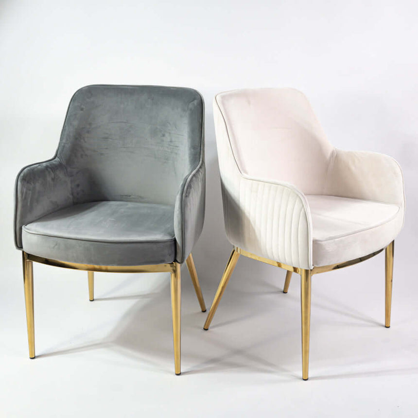 Nolan scaun de dining premium, culoarea cremMobCenter