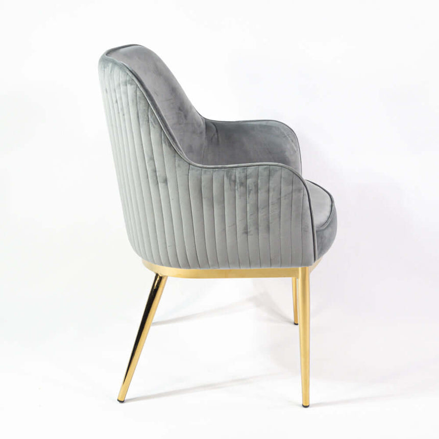 Nolan scaun de dining premium, culoarea griMobCenter