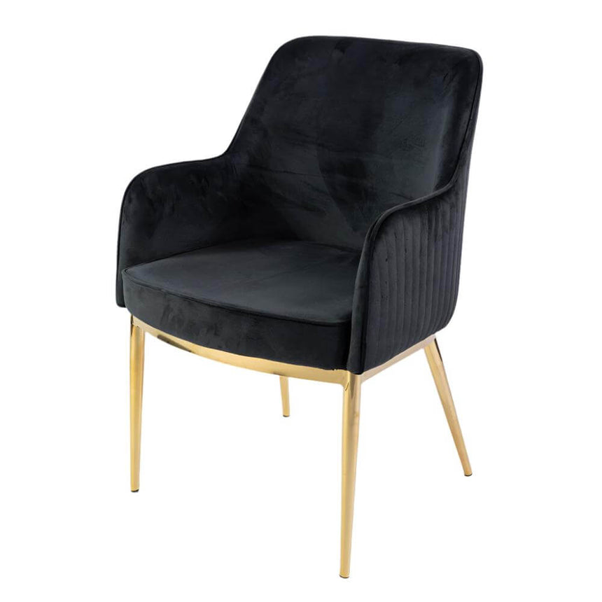 Nolan scaun de dining premium, culoarea neagrăMobCenter