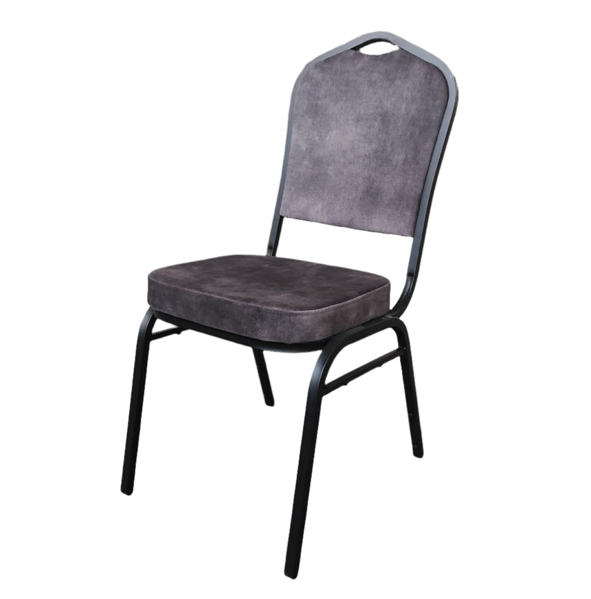 Scaun Gabe premium pentru conferințe – cu tapițerie rezistentă la pete, culoare antracitMobCenter