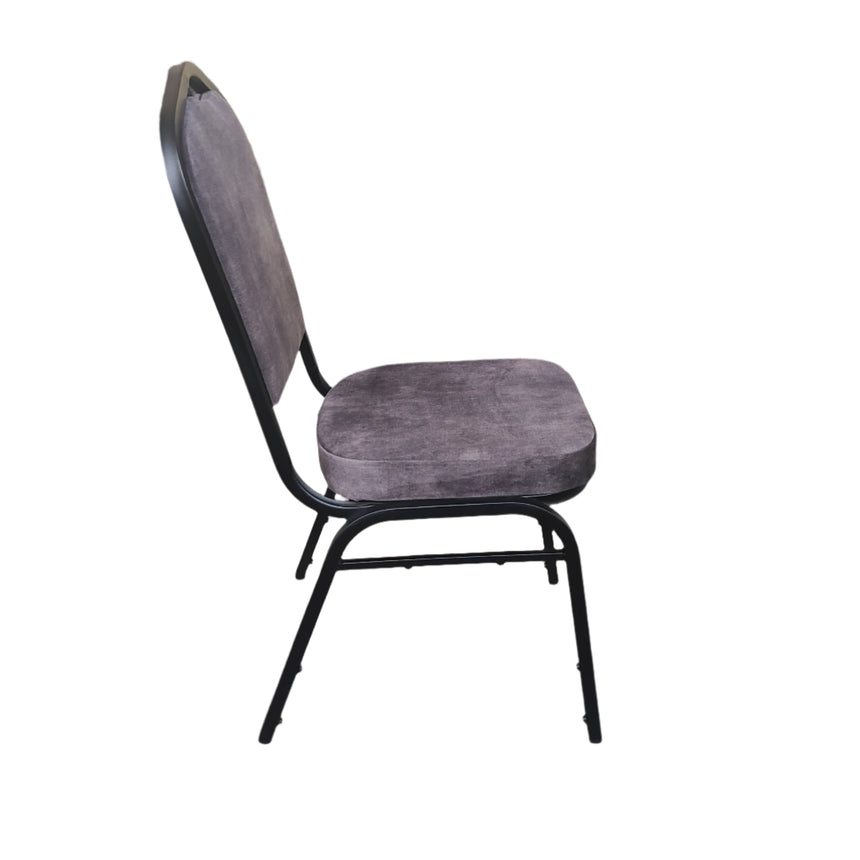 Scaun Gabe premium pentru conferințe – cu tapițerie rezistentă la pete, culoare antracitMobCenter