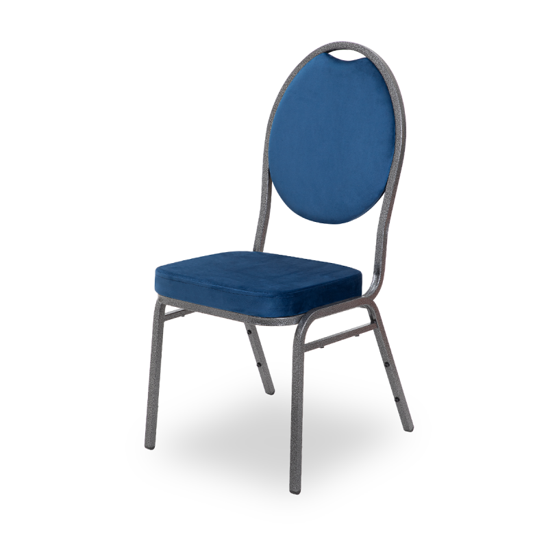 Scaun Herman pentru conferințe – culoare albastrăMobCenter