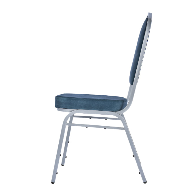 Scaun Mark premium pentru conferințe – cu tapițerie rezistentă la pete, culoare petrolMobCenter