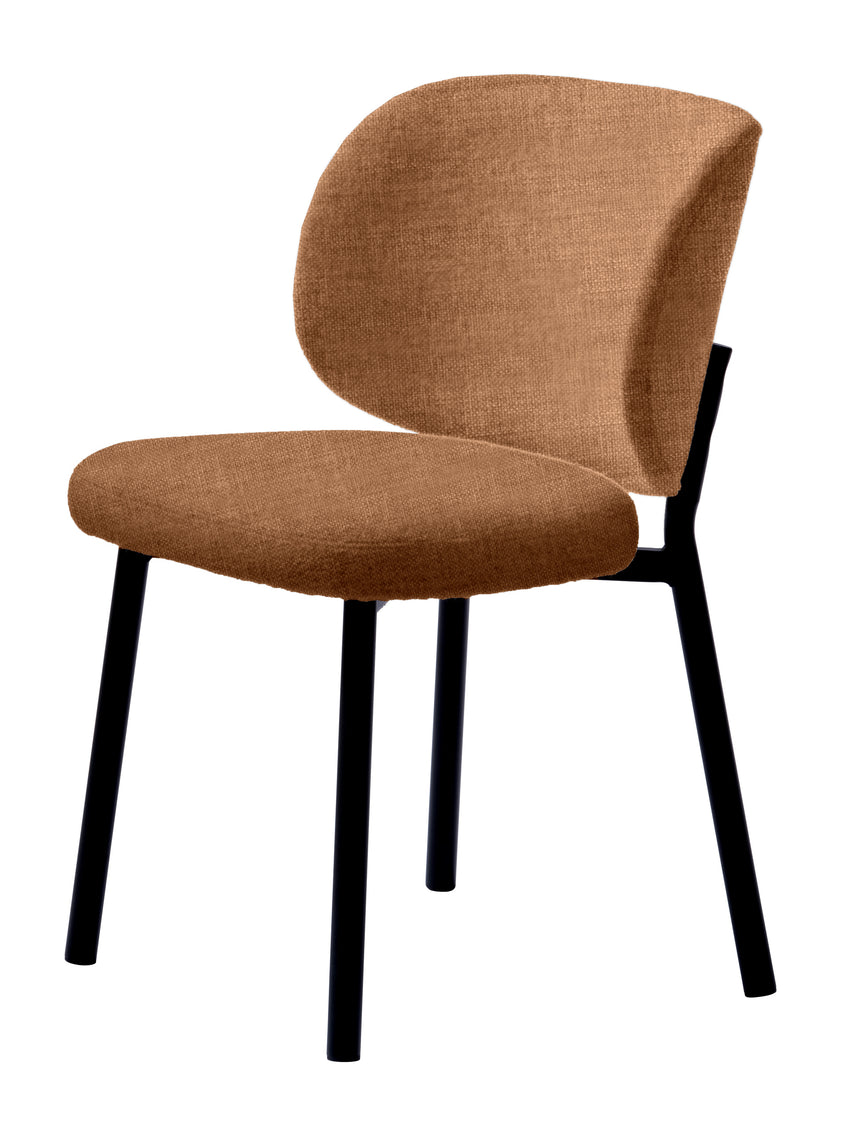 Scaun SWAN din bouclé alb unt – disponibil în mai multe culoriMobCenter