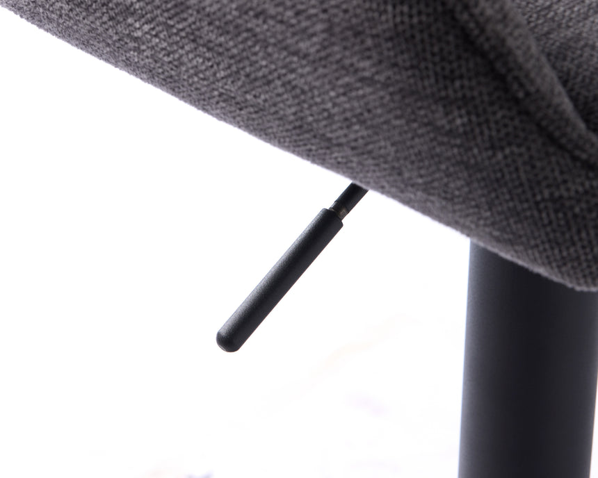 Scaun de bar reglabil NOLAN, culoare griMobCenter