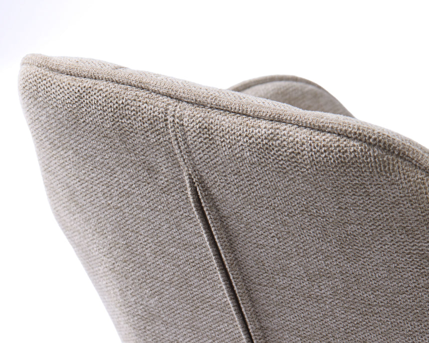 Scaun de bar reglabil NOLAN, culoare stripe sandMobCenter