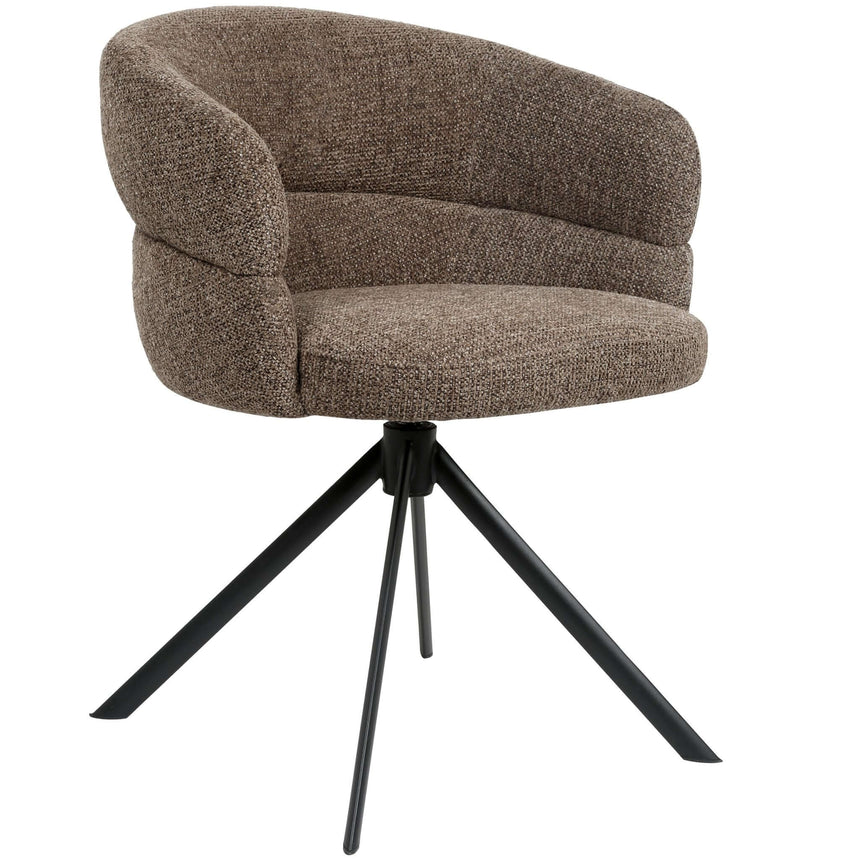 Scaun de dining Avalon, în culoare maroMobCenter