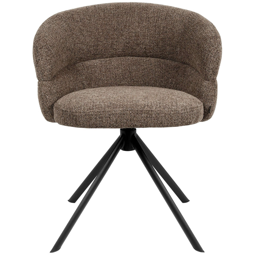 Scaun de dining Avalon, în culoare maroMobCenter