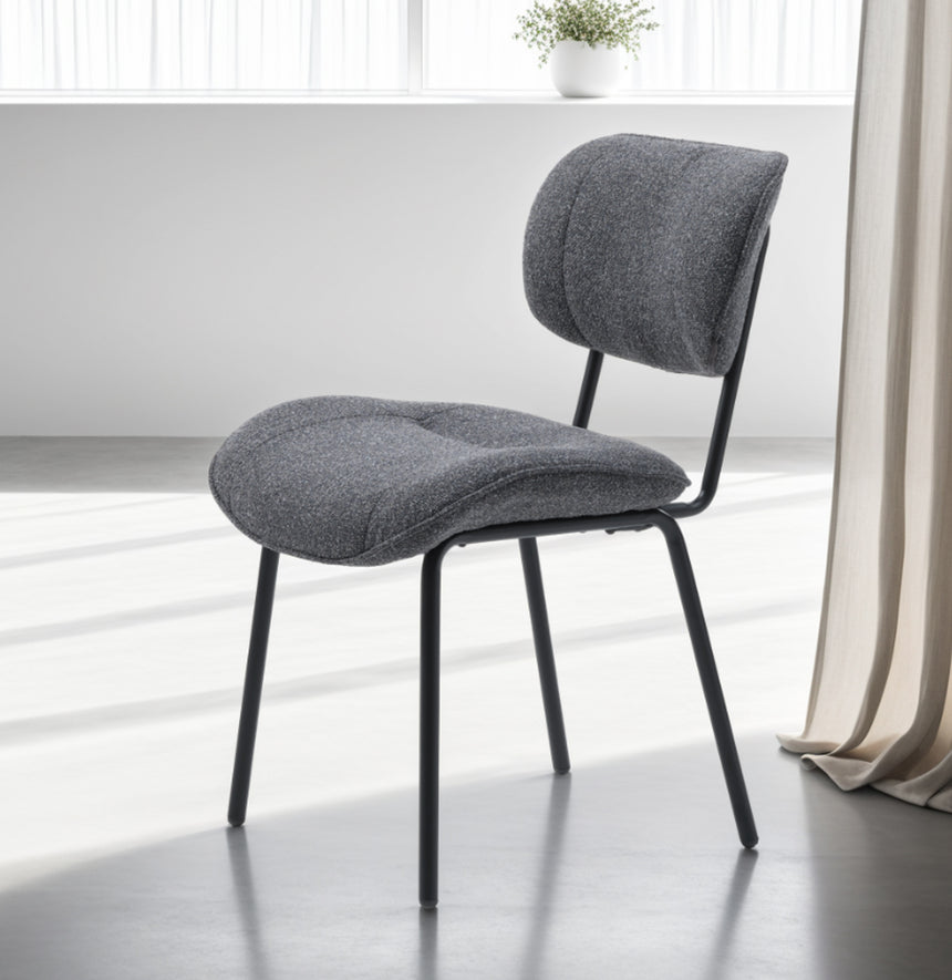 Scaun de dining Buffalo, culoare griMobCenter