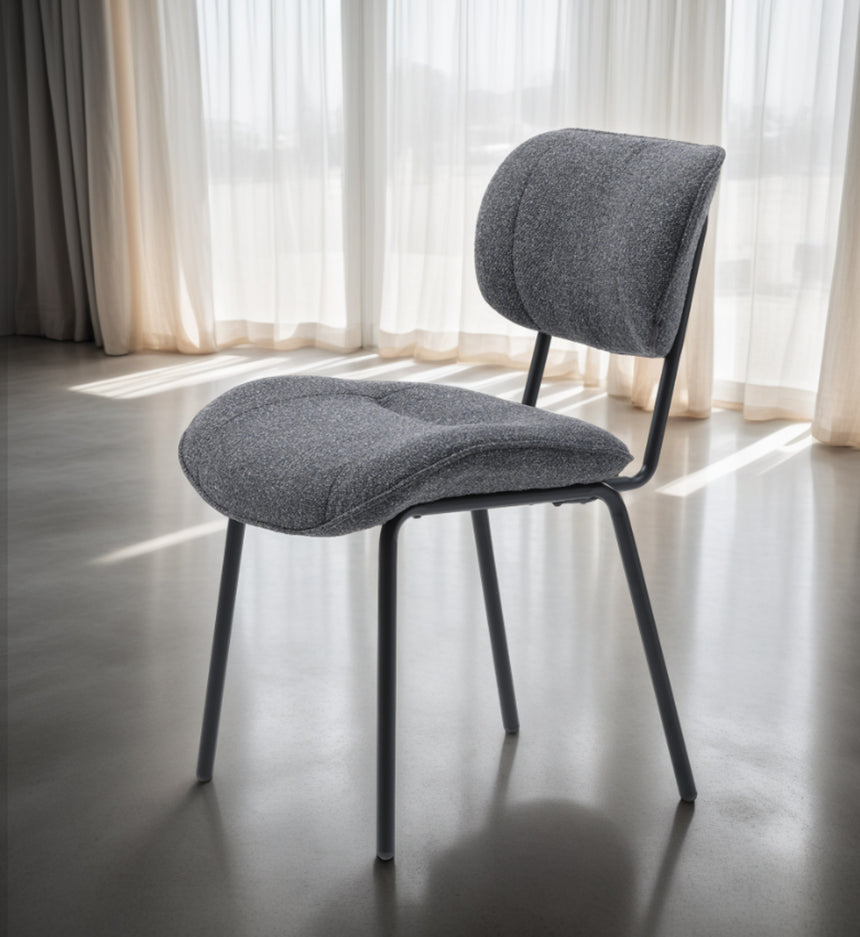 Scaun de dining Buffalo, culoare griMobCenter