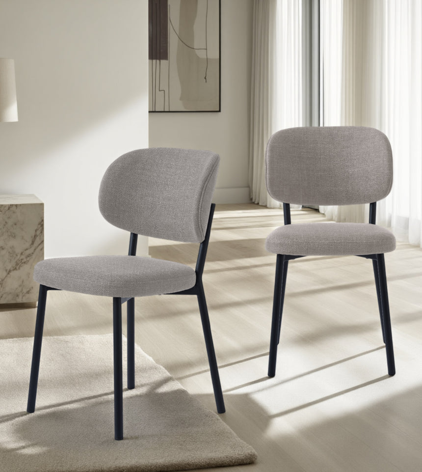 Scaun de dining Fowler, culoare nisipMobCenter