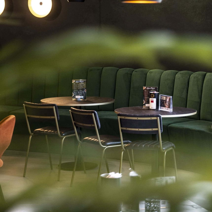 Scaun de dining Jenson, în culoare negruMobCenter