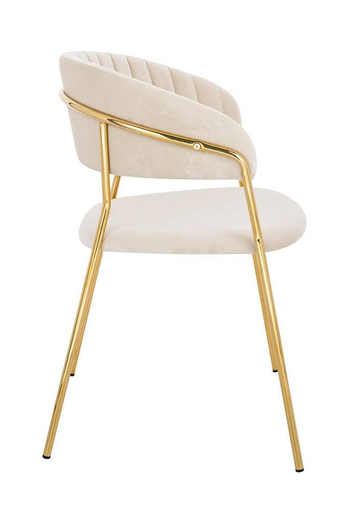 Scaun de dining KH Margo, culoare bejMobCenter