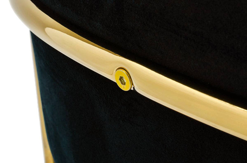 Scaun de dining KH Margo, culoare negruMobCenter