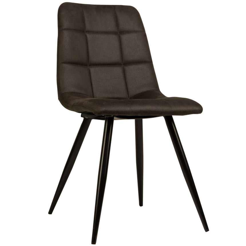 Scaun de dining Lauren, în culoare antracitMobCenter