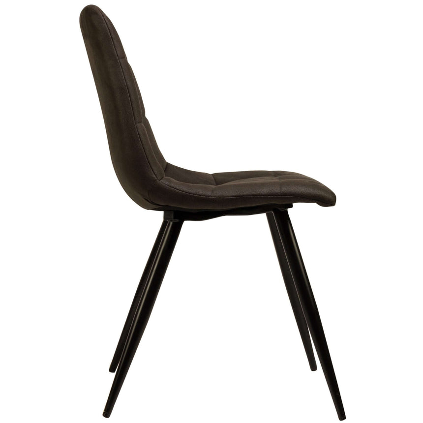 Scaun de dining Lauren, în culoare antracitMobCenter