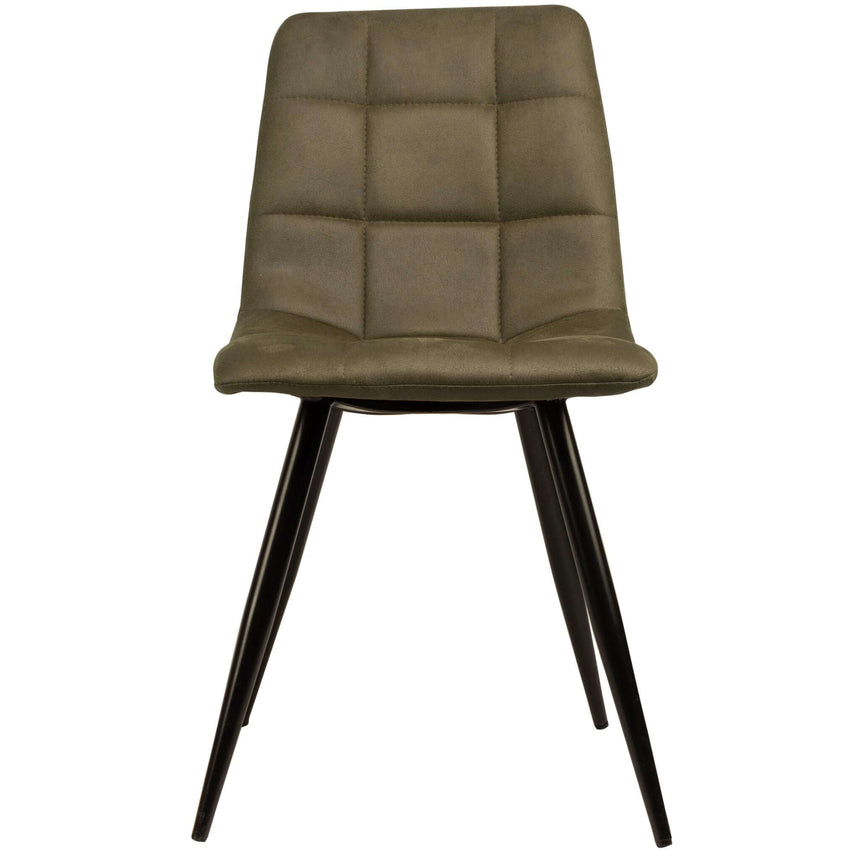 Scaun de dining Lauren, în culoare verdeMobCenter