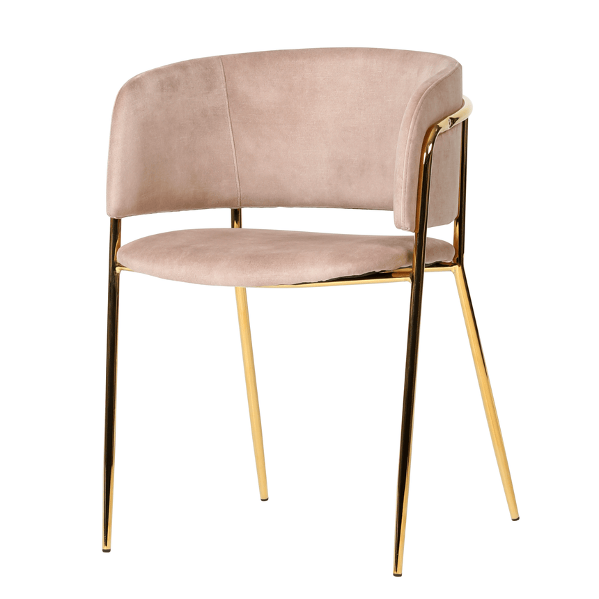 Scaun de dining Mia, culoare trufăMobCenter