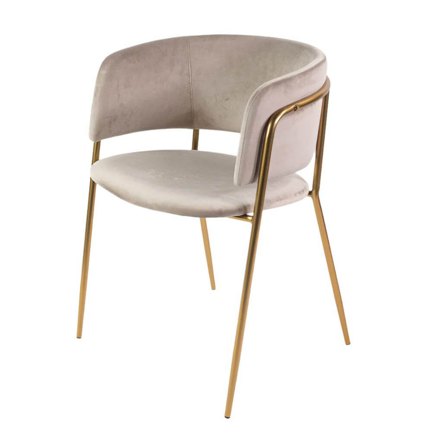 Scaun de dining Mia, culoarea bejMobCenter