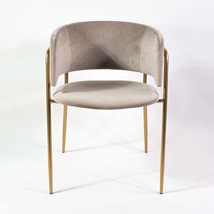 Scaun de dining Mia, culoarea bejMobCenter