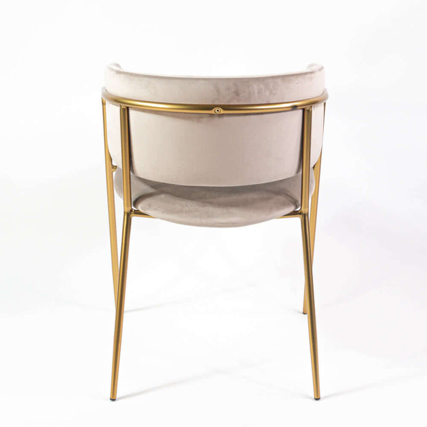 Scaun de dining Mia, culoarea bejMobCenter