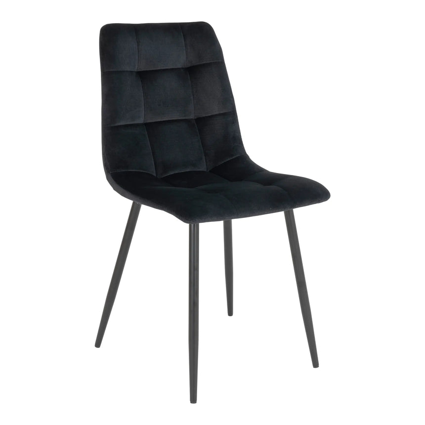 Scaun de dining Middelfart- - culoare negruMobCenter