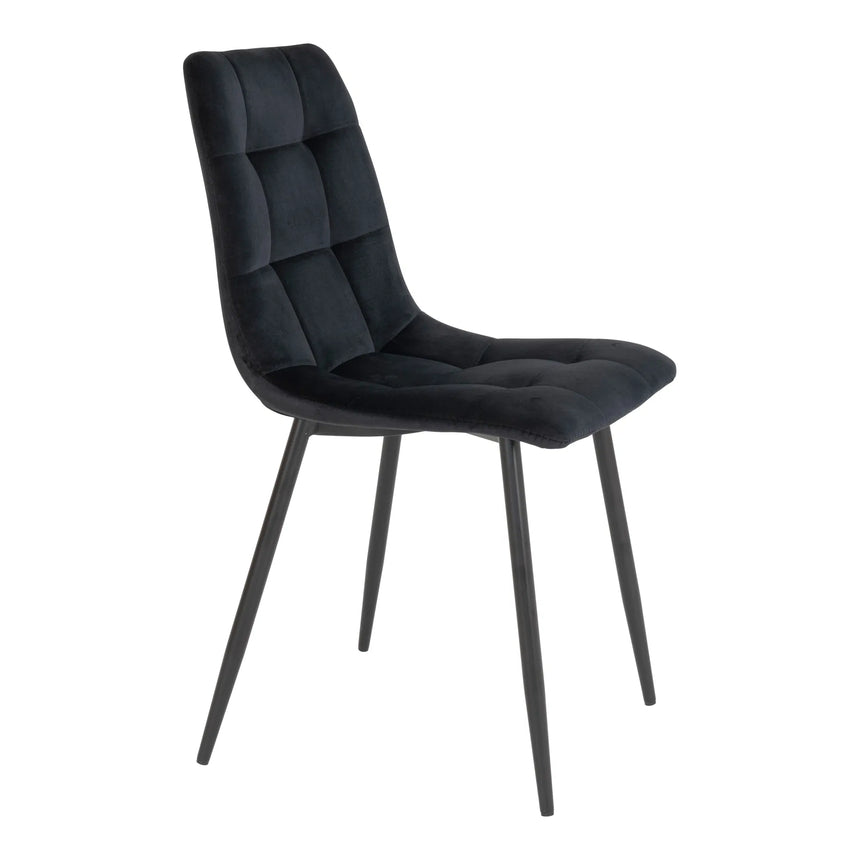 Scaun de dining Middelfart- - culoare negruMobCenter