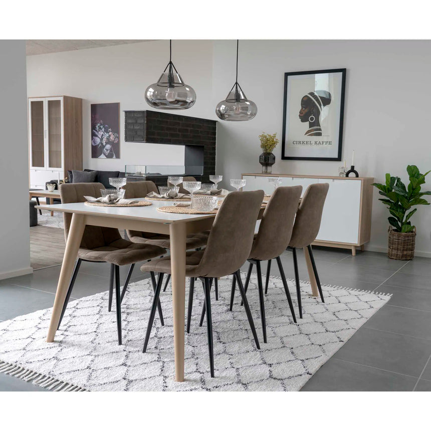Scaun de dining Middelfart- - maroMobCenter
