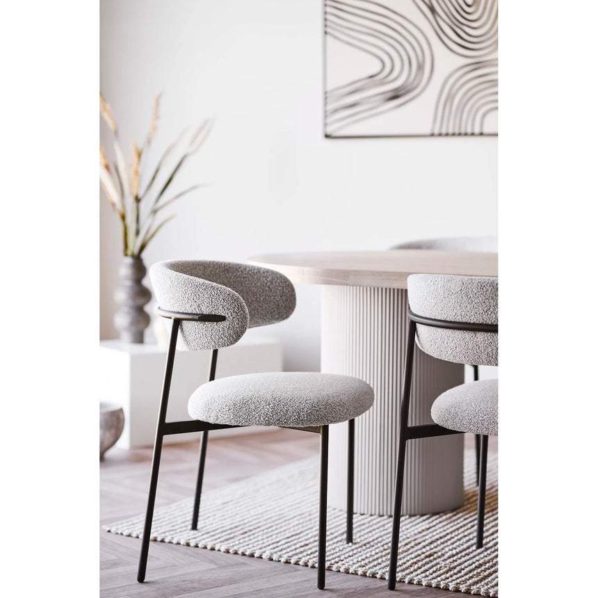 Scaun de dining Mira - culoare nisipMobCenter