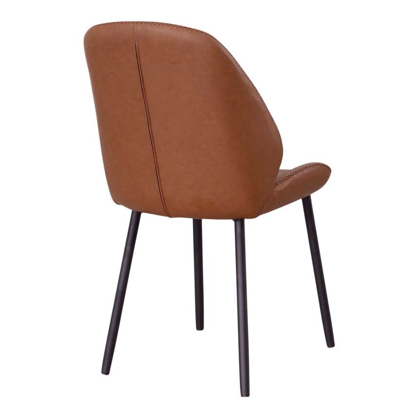 Scaun de dining Monte Carlo - culoare maro vintageMobCenter