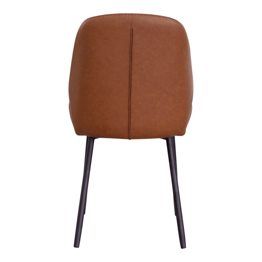 Scaun de dining Monte Carlo - culoare maro vintageMobCenter