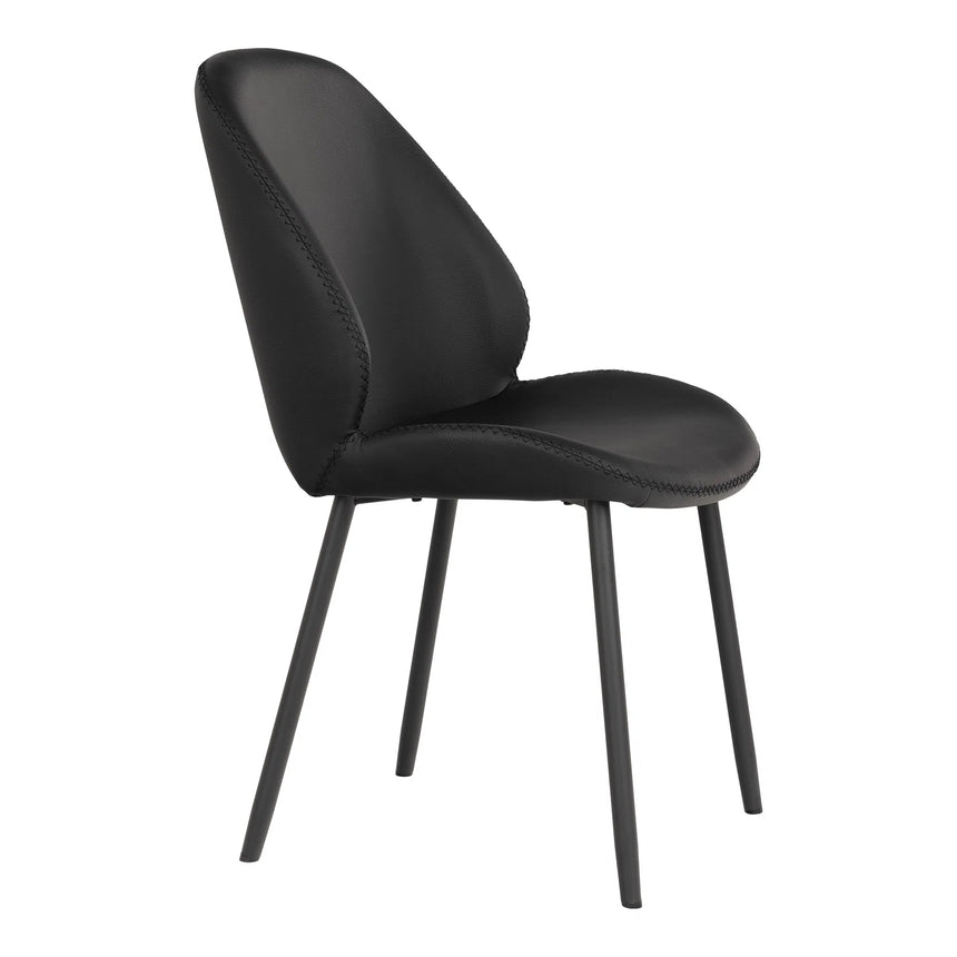 Scaun de dining Monte Carlo - culoare negruMobCenter