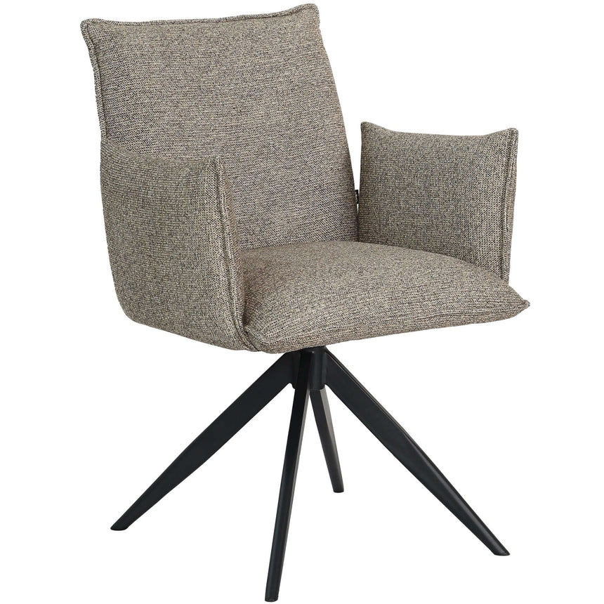 Scaun de dining Nella, în culoare maroMobCenter