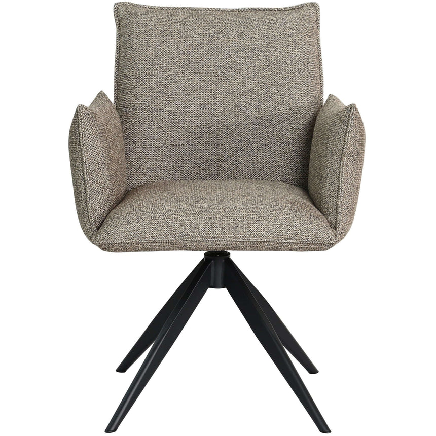 Scaun de dining Nella, în culoare maroMobCenter