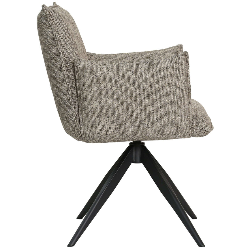 Scaun de dining Nella, în culoare maroMobCenter