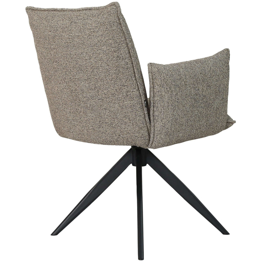 Scaun de dining Nella, în culoare maroMobCenter