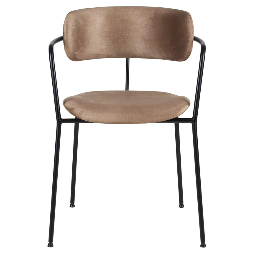 Scaun de dining Olivia, în culoare taupeMobCenter