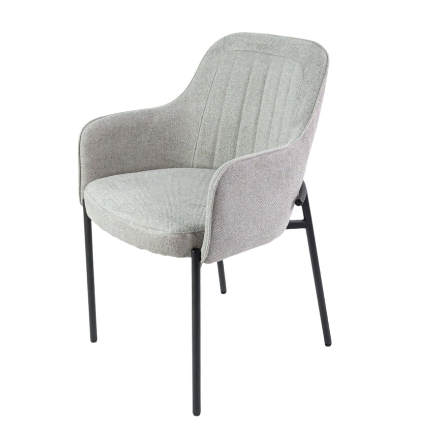 Scaun de dining Porto premium, culoarea griMobCenter