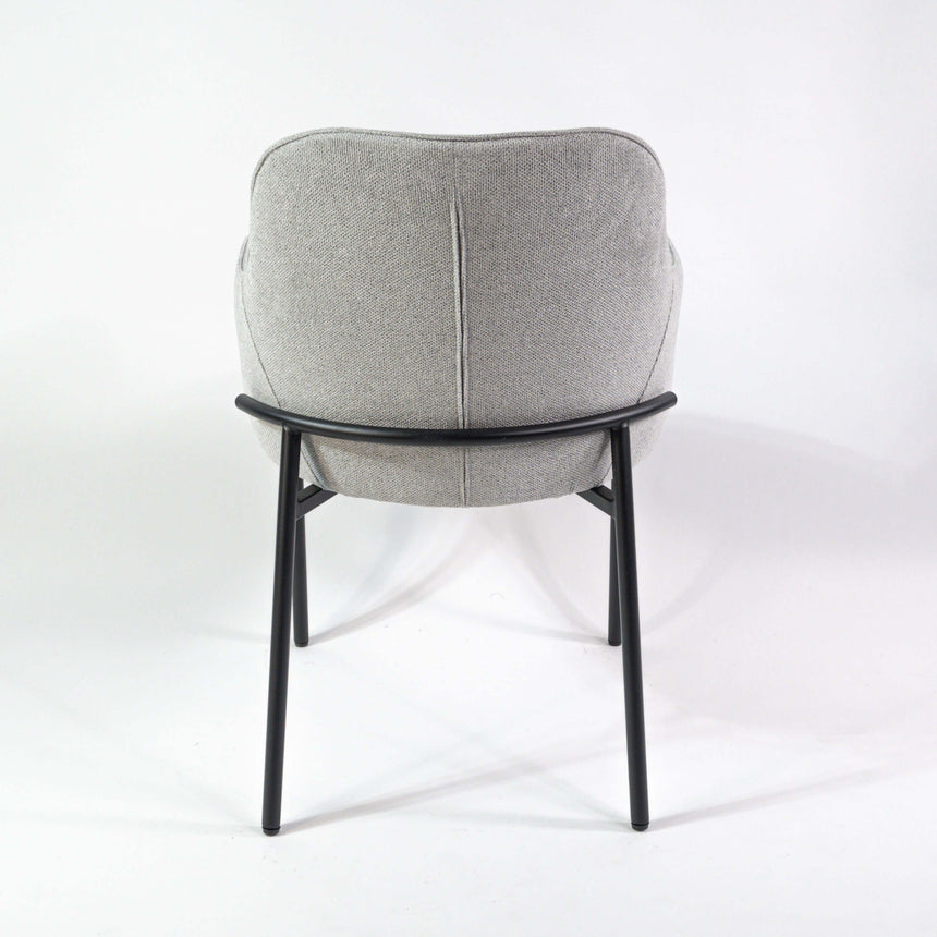 Scaun de dining Porto premium, culoarea griMobCenter