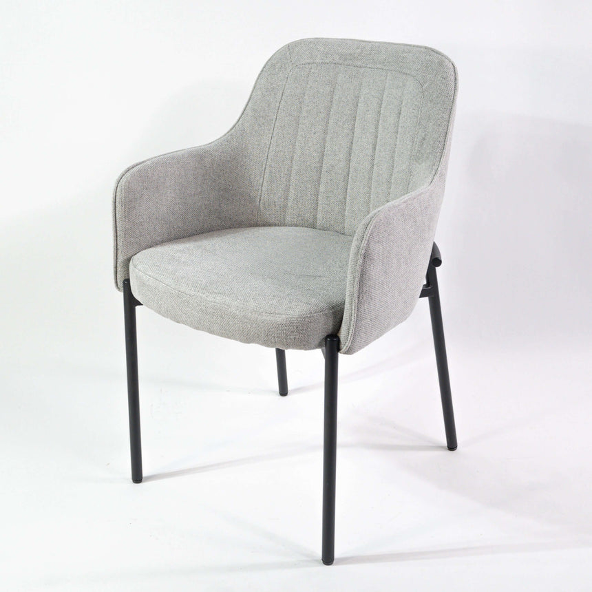 Scaun de dining Porto premium, culoarea griMobCenter