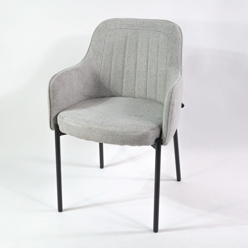 Scaun de dining Porto premium, culoarea griMobCenter