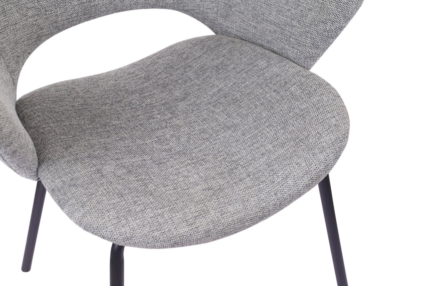 Scaun de dining Rowley, culoare griMobCenter